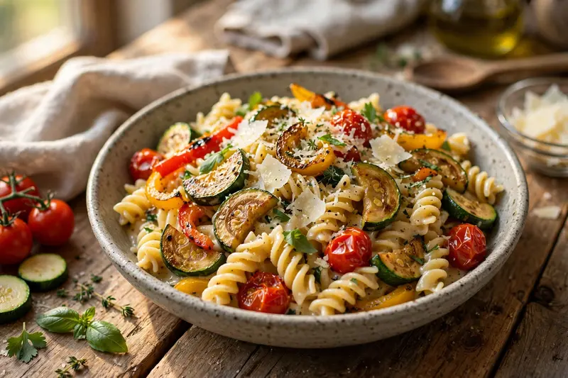 Pâtes primavera