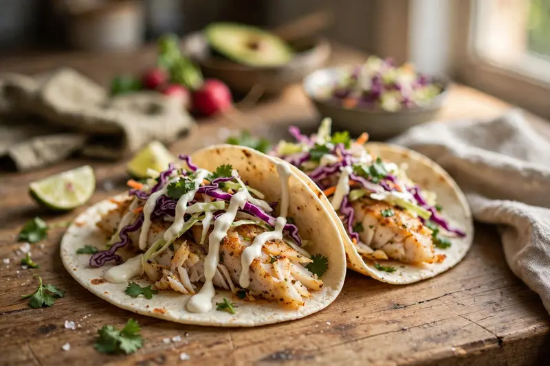 Tacos au poisson